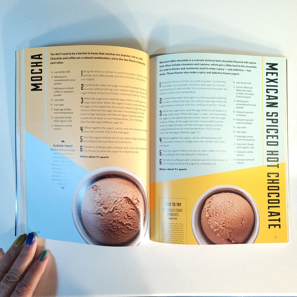 Perfectly Creamy Frozen Yogurt Recipe Book